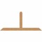 Ekena Millwork Portland Timber Gable Bracket, Western Red Cedar, 84"W x 38"H x 3 1/2"D x 5 1/2"F, 11/12 Pitch GBW084X38X0406POR00SWR - alternate 1